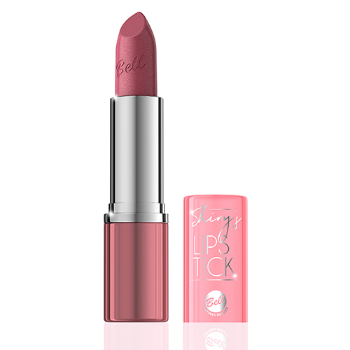 BELL Помада для губ BELL SHINYS LIPSTICK тон 03 с шиммером bell помада для губ bell colour lipstick тон 03