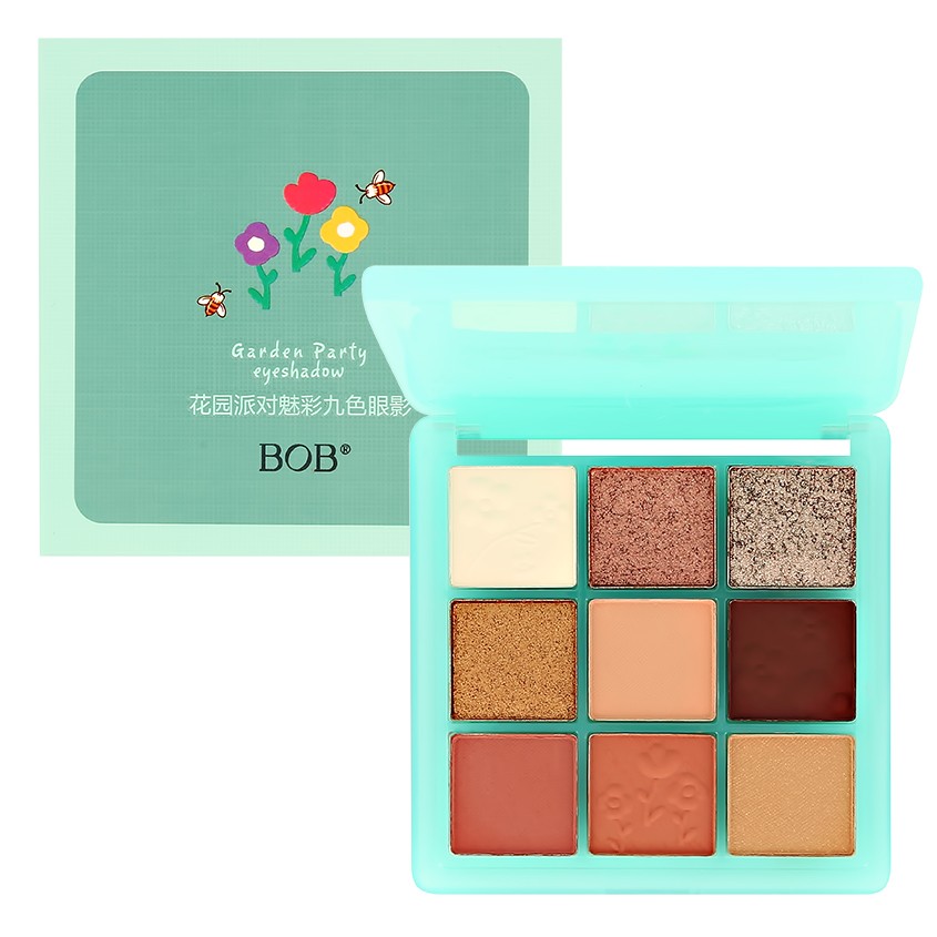 Палетка теней для век BOB GARDEN PARTY EYESHADOW тон 01