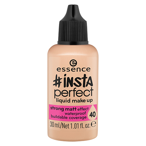 Основа тональная для лица `ESSENCE` INSTA PERFECT тон 40