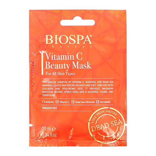 

Маска для лица SEA OF SPA BIOSPA с витамином С 10 мл
