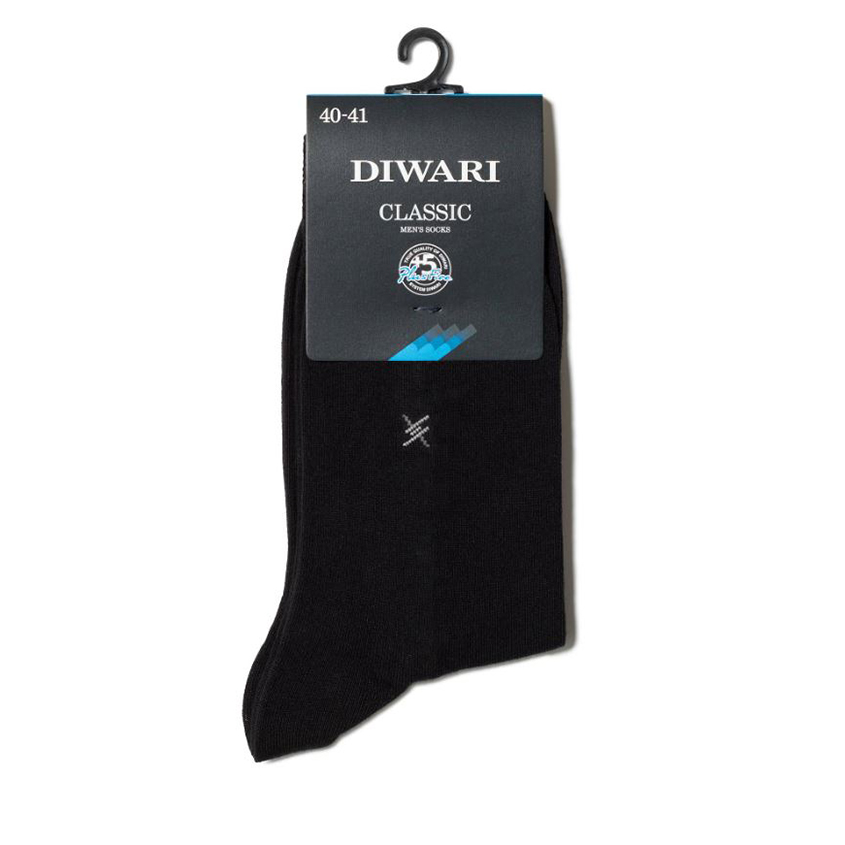 Носки мужские `DIWARI` DW CLASSIC черный (40-41)