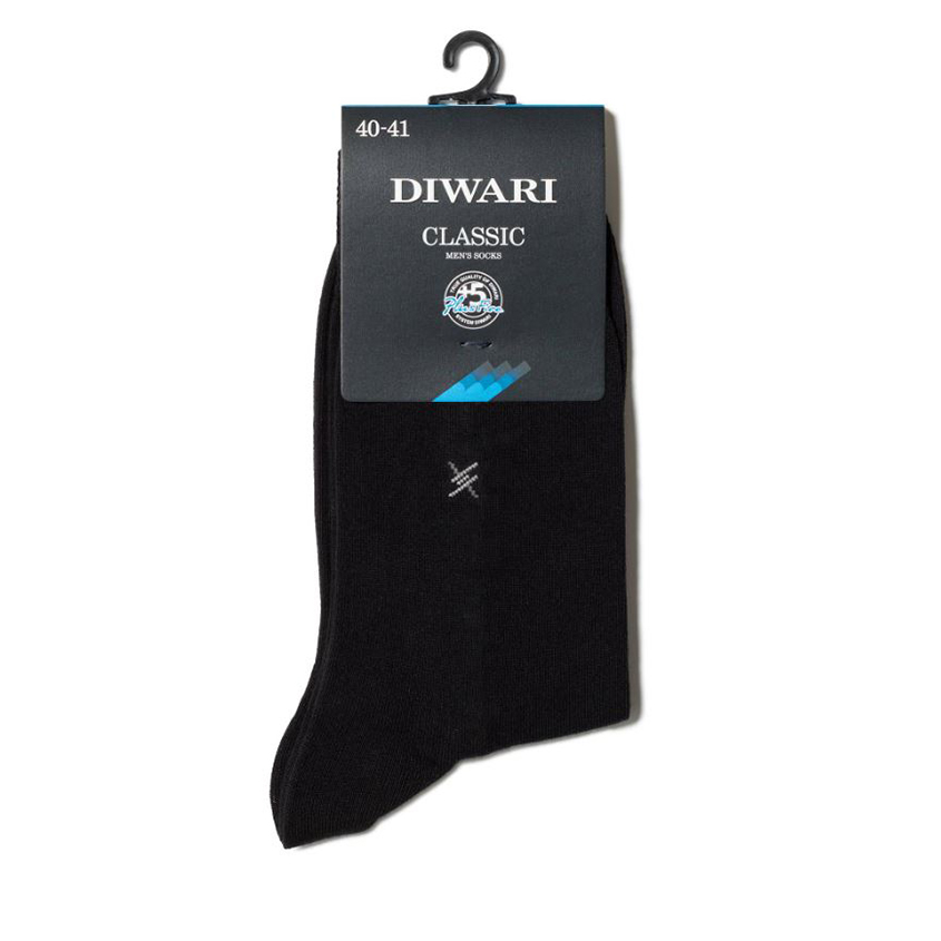 DIWARI Носки мужские DIWARI DW CLASSIC черный 40-41