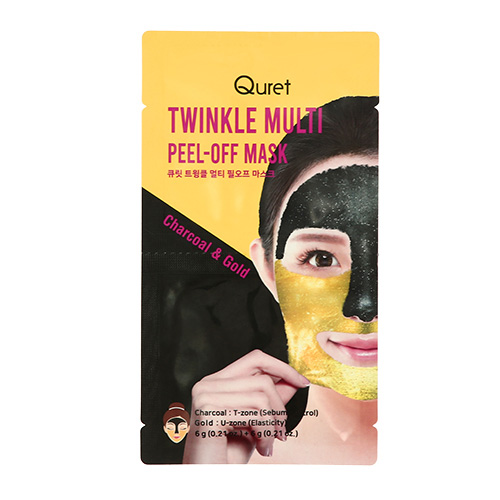 

Маска-пленка для лица QURET TWINKLE MULTI матирующая для эластичности кожи 2x6 г