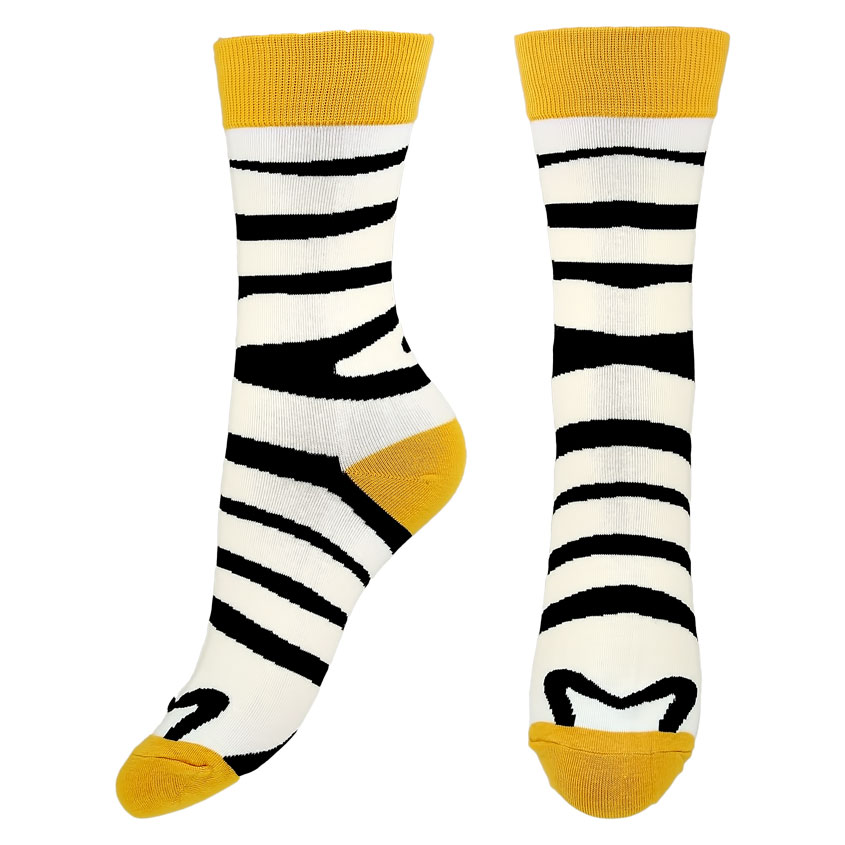 Носки SOCKS ZEBRA р-р единый