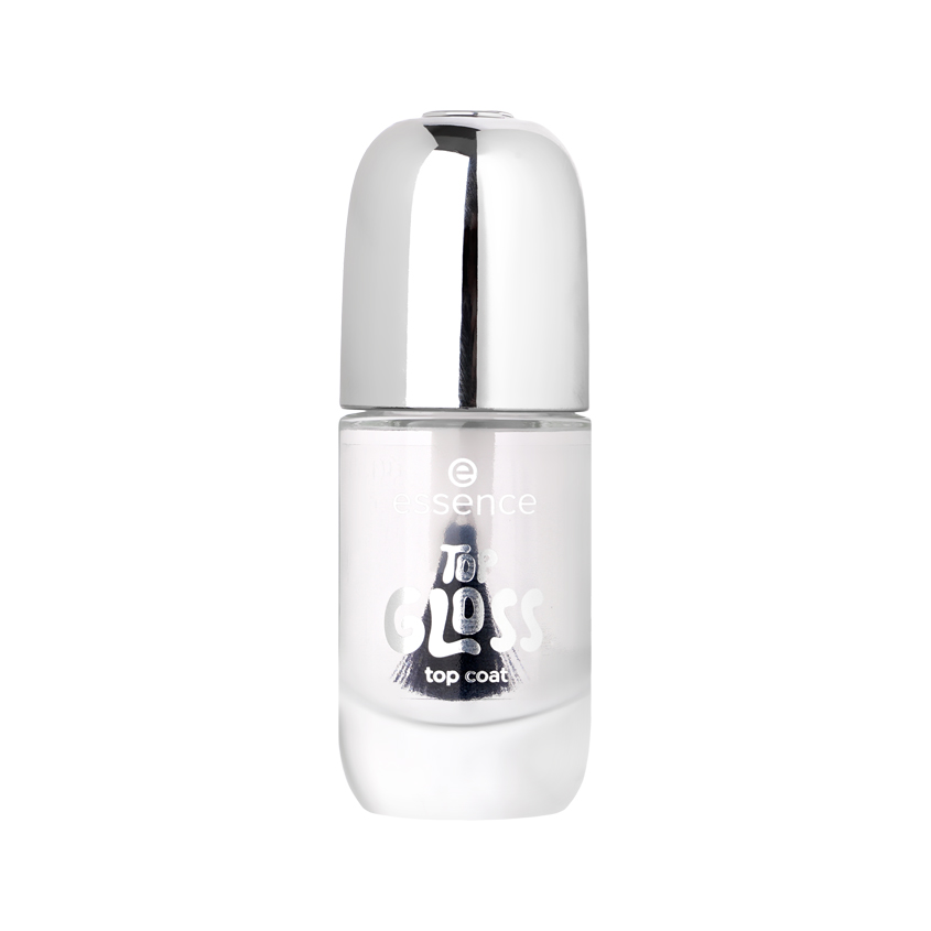 Топовое покрытие для ногтей ESSENCE TOP GLOSS с глянцевым финишем