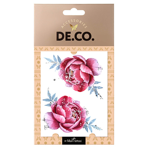 

Татуировка для тела DE.CO. CELEBRATION by Miami tattoos переводная Cold Flower