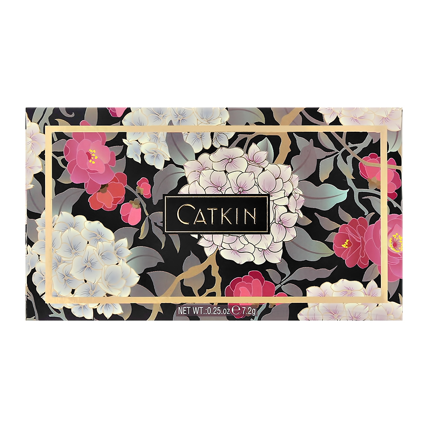 Пудра компактная для лица `CATKIN` FLOWER-LIKE PRESSED тон C02 pink