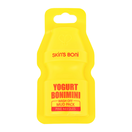 

Маска для лица SKINS BONI YOGURT BONIMINI глиняная с экстрактом сосновой хвои 15 мл