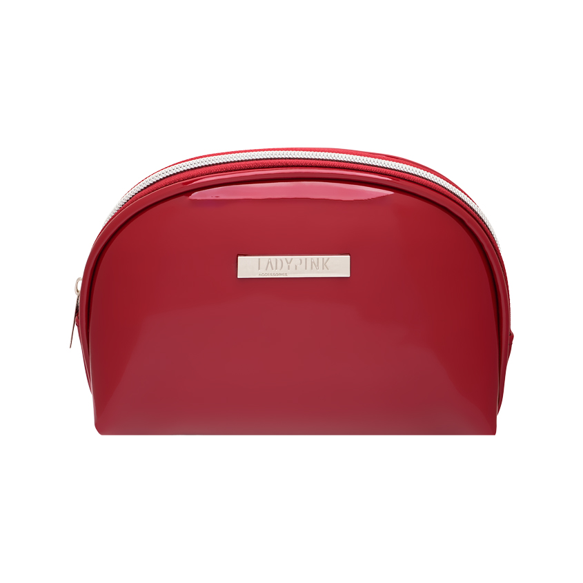 Косметичка LADY PINK FAVS LADY PINK Limited Color овальная бургунди