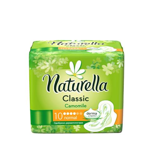 

Прокладки тонкие NATURELLA CLASSIC Normal Camomile 10 шт