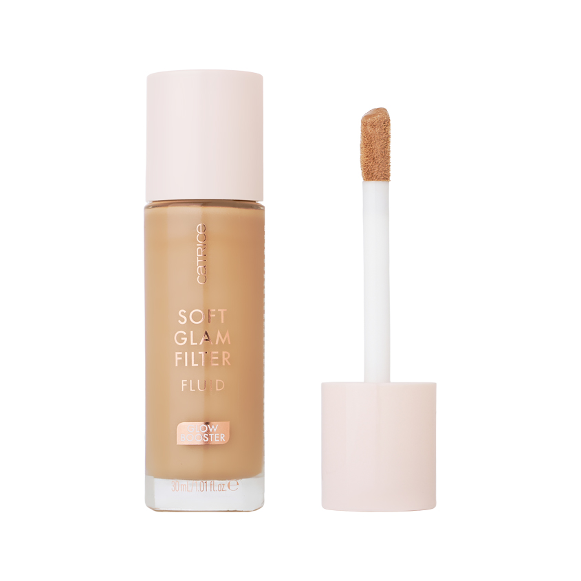 Флюид для лица CATRICE SOFT GLAM FILTER с эффектом мягкого свечения тон 020 Light Medium