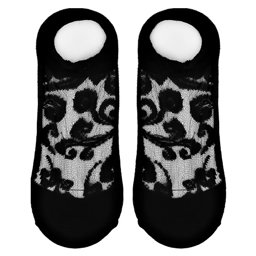 

Носки женские SOCKS LACE Black, р-р единый