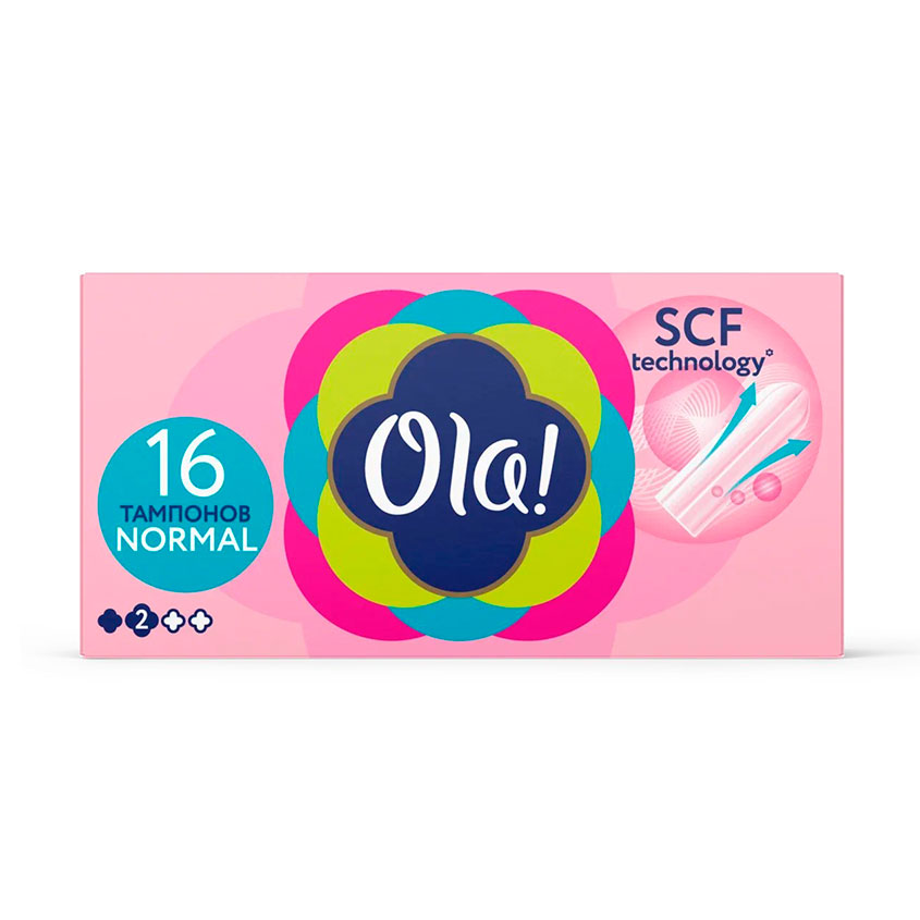 

Тампоны гигиенические OLA! NORMAL шелковистая поверхность 16 шт