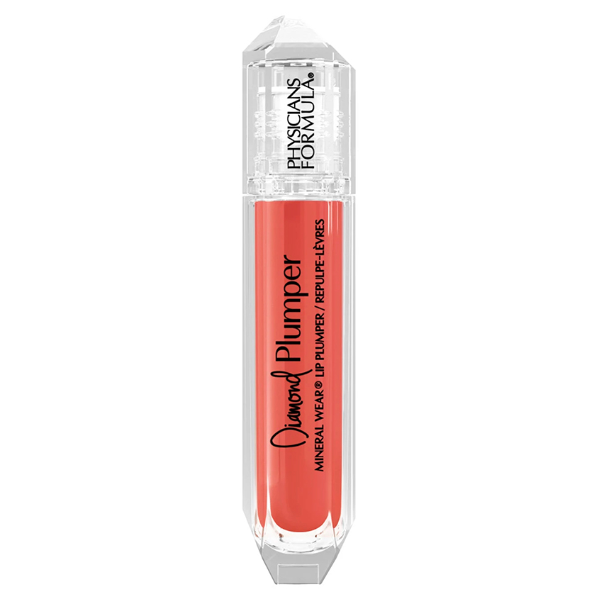 блеск для губ physicians formula увеличивающий объем diamond glow lip plumper тон сияющий розовый 5мл Блеск для губ PHYSICIANS FORMULA DIAMOND PLUMPER увеличивающий объем тон шампань
