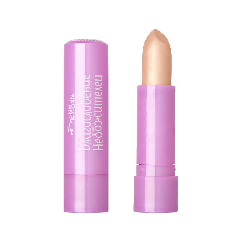 Бальзам для губ БЛАГОСЛОВЕНИЕ НЕБОЖИТЕЛЕЙ с блеском Зеленый чай 4,2 г