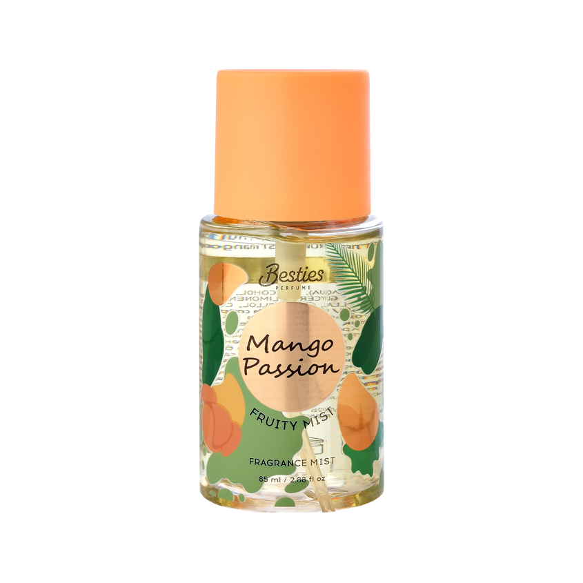 Парфюмированный мист для тела BESTIES FRUITY MIST mango passion жен. 85 мл
