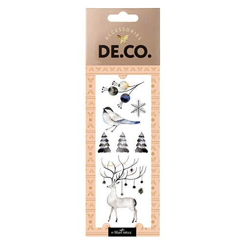 

Татуировка для тела DECO. CELEBRATION by Miami tattoos переводная Winter