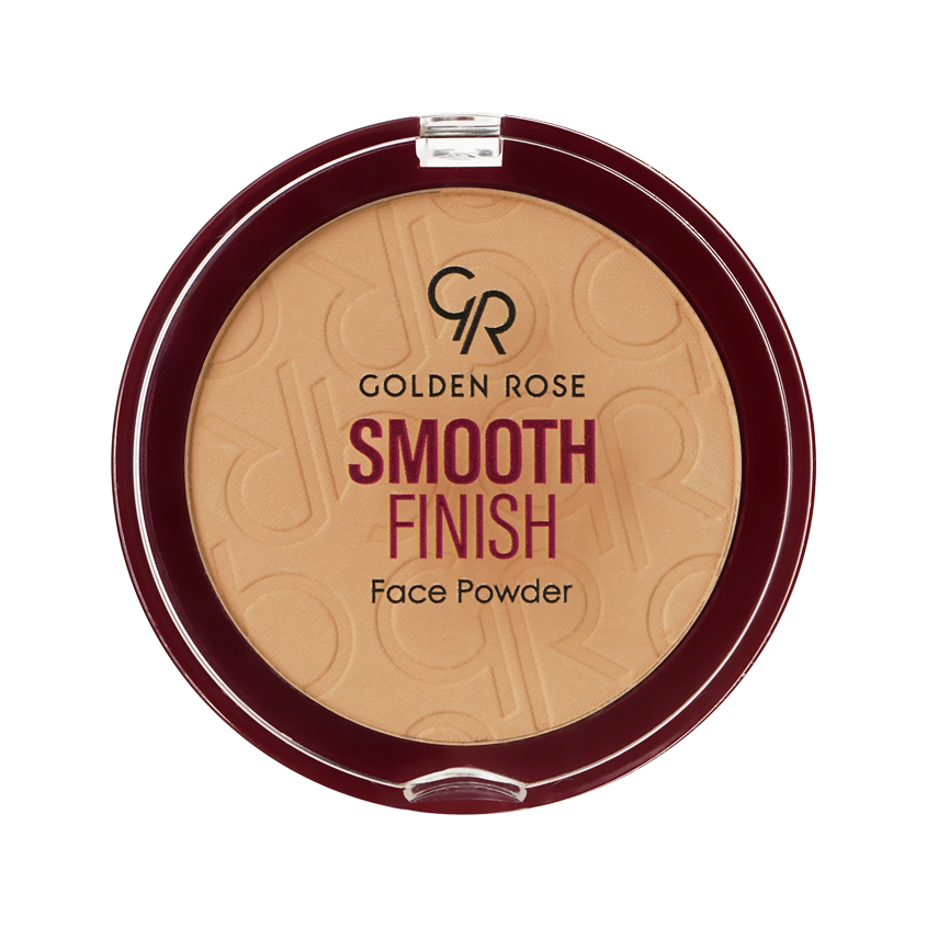 Пудра для лица `GOLDEN ROSE` SMOOTH FINISH компактная тон 208