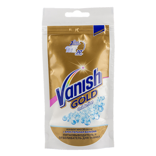 

Пятновыводитель для белья VANISH OXI ACTION Кристальная белизна 90 г