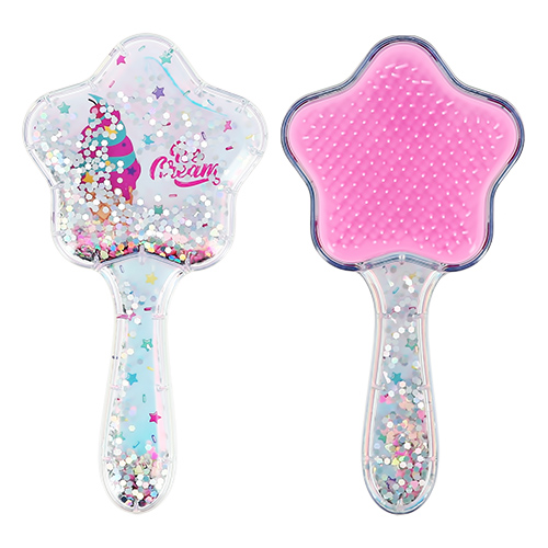 

Расческа MISS PINKY CANDY розовая с блестками