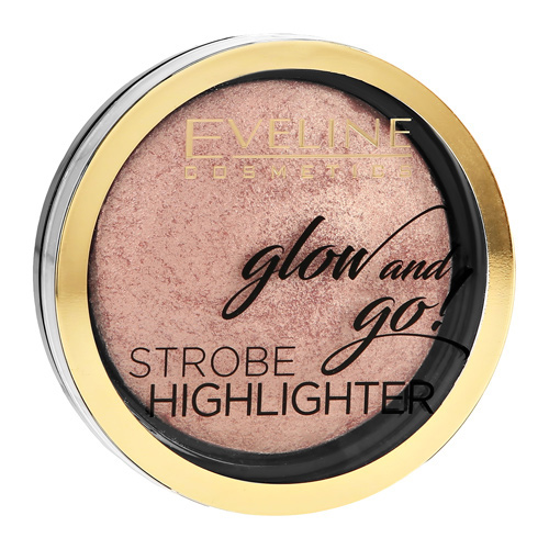 Хайлайтер для лица `EVELINE` GLOW AND GO запеченный тон 02