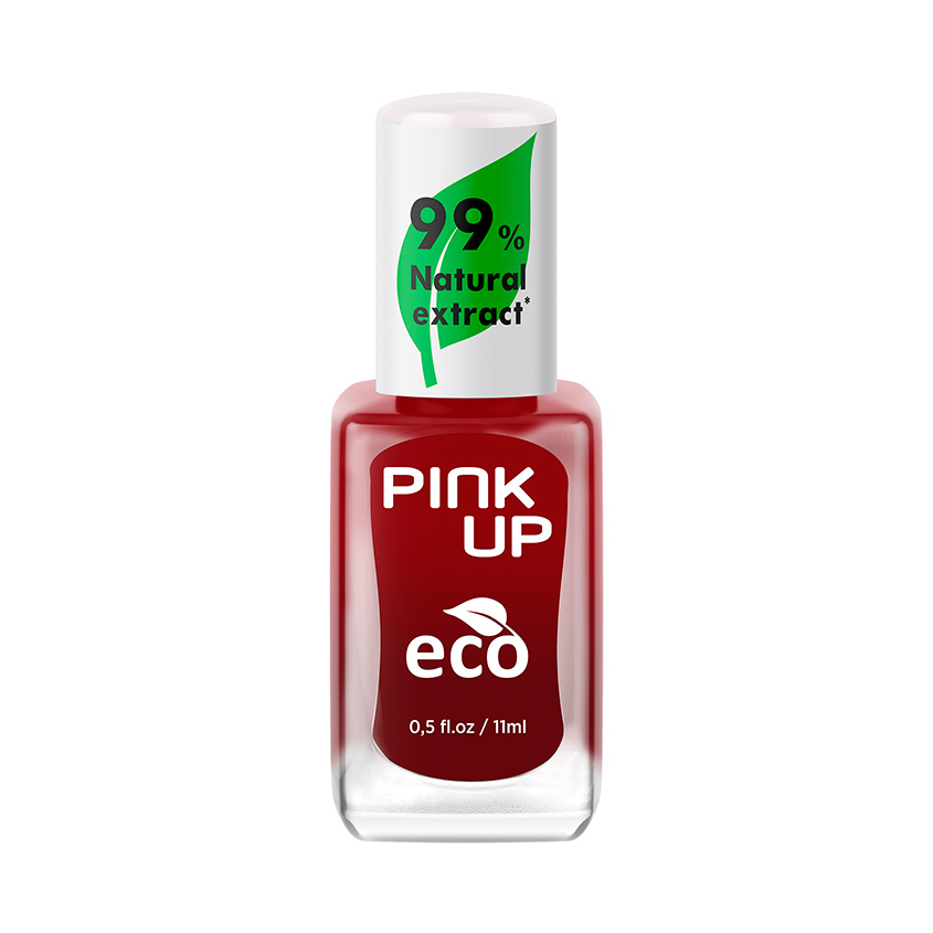 

Лак для ногтей PINK UP ECO тон 20 с натуральными ингредиентами 11 мл