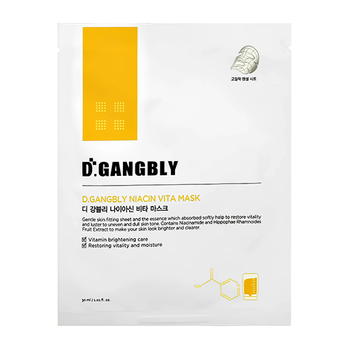 

Маска для лица D.GANGBLY с ниацинамидом для сияния кожи 30 мл