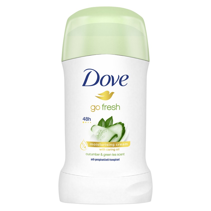 DOVE Део-стик жен. DOVE GO FRESH антиперспирант 40 мл dove антиперспирант дезодорант стик невидимый безупречная защита с 1 4 увлажняющего крема 48ч защиты 40 мл