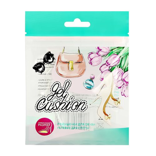 GEL CUSHION Подушечки для обуви GEL CUSHION гелевые для стопы уход за обувью 20 1538 tarrago подушечки гелевые mini cushion gel 6шт