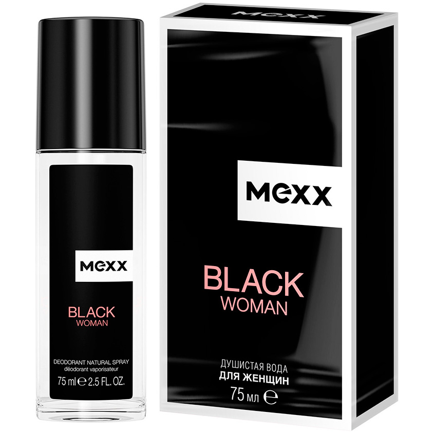 

Душистая вода MEXX BLACK WOMAN жен. 75 мл