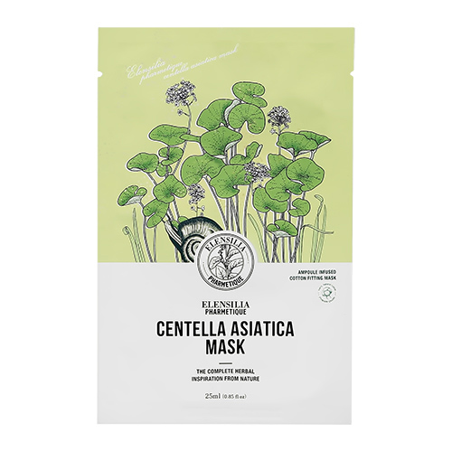 

Маска для лица ELENSILIA PHARMEIQUE с экстрактом центеллы азиатской выравнивающая тон кожи 25 мл