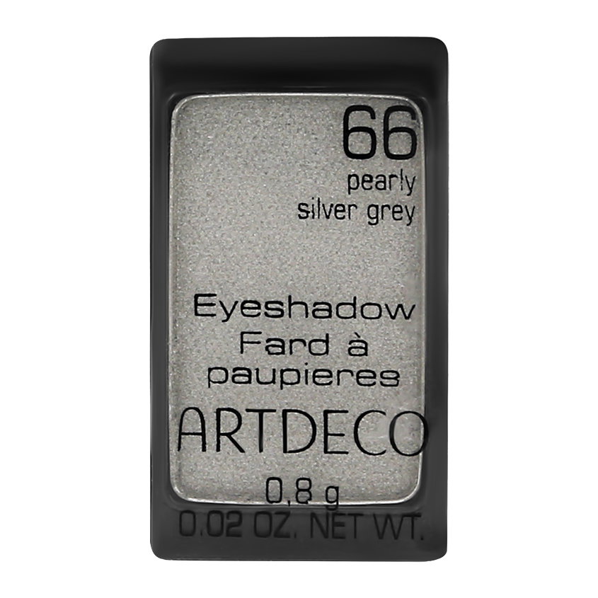 Тени для век ARTDECO EYESHADOW перламутровые тон 66 pearly silver grey