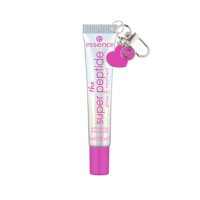 Бальзам для губ ESSENCE THE SUPER PEPTIDE ухаживающий c глянцевым финишем тон 05 Holomazing!