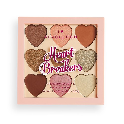 

Палетка теней для век I HEART REVOLUTION HEART BREAKERS тон majestic