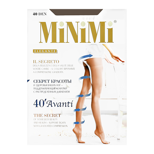 

Колготки женские MINIMI AVANTI 40 den Daino р-р 3