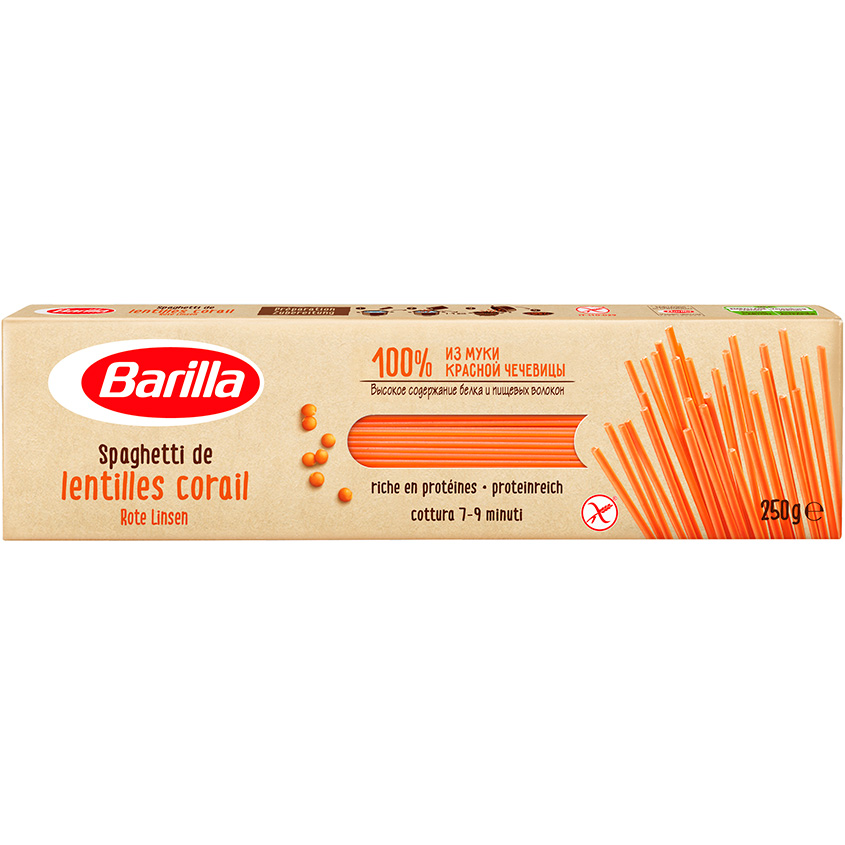 

Макаронные изделия BARILLA Спагетти из чечевичной муки 250 г