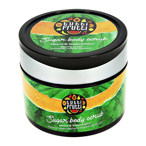

Скраб для тела сахарный TUTTI FRUTTI Дыня и арбуз 300 г