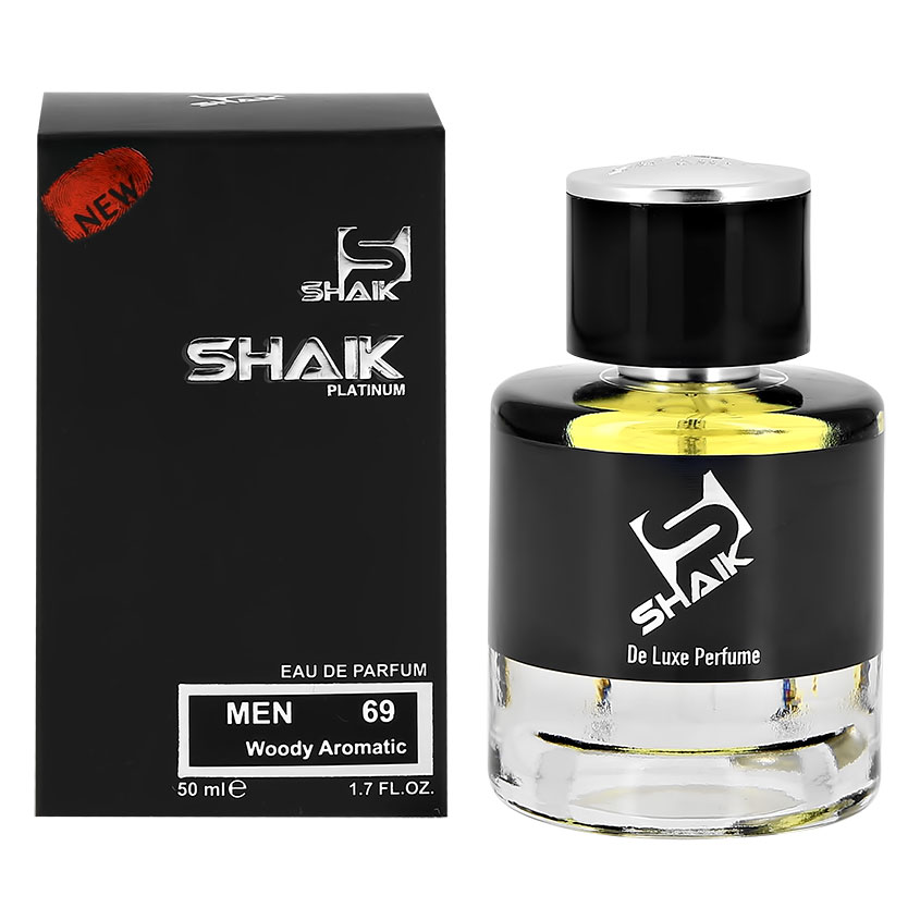 

Парфюмерная вода SHAIK DE LUXE PERFUME M 69 woody aromaticмуж. 50 мл