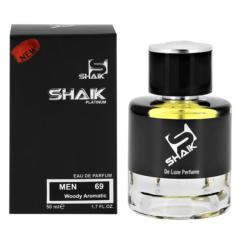 Парфюмерная вода SHAIK DE LUXE PERFUME M 69 woody aromaticмуж. 50 мл