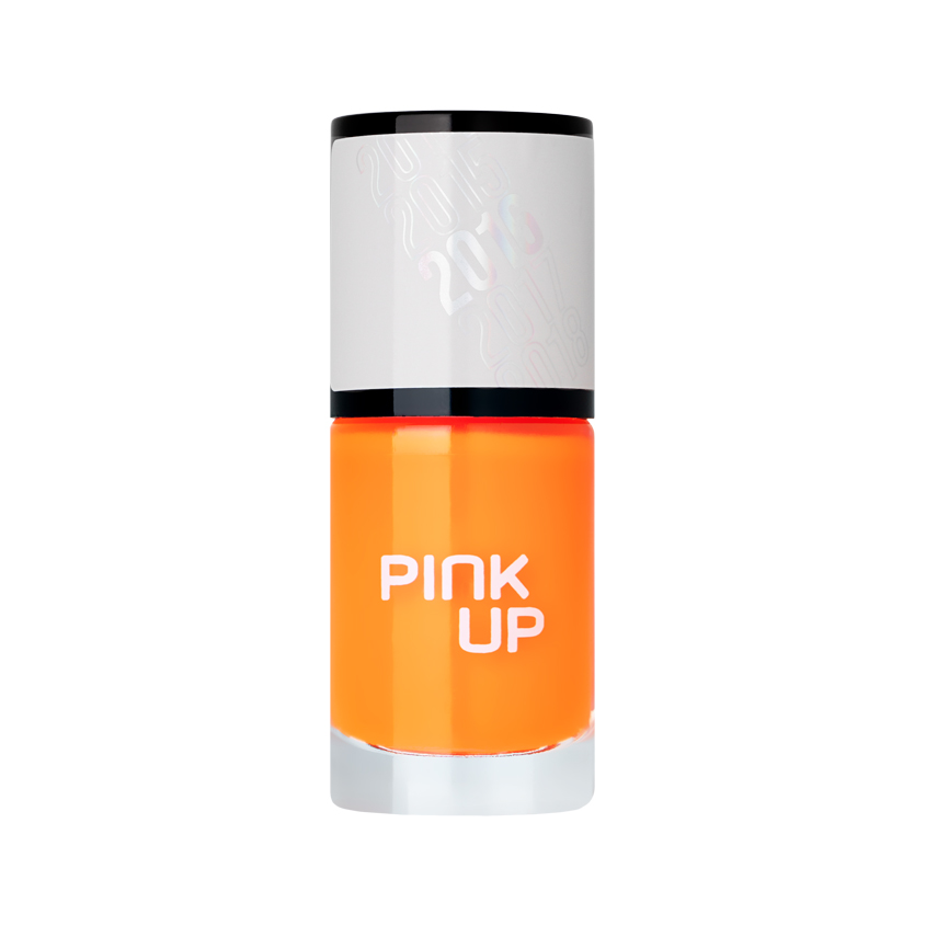 Лак для ногтей PINK UP LIMITED Back to 2016 тон 329 оранжевый