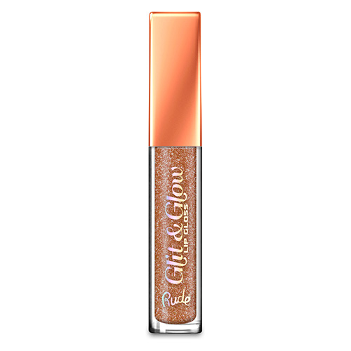 

Блеск для губ RUDE GLIT AND GLOW - GLITTER LIP GLOSS тон pucker up