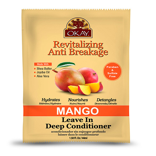 

Кондиционер для волос OKAY Манго несмываемый против ломкости 44 мл