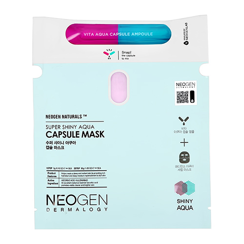 

Маска для лица + капсула NEOGEN для сияния кожи 30 г + 3 г
