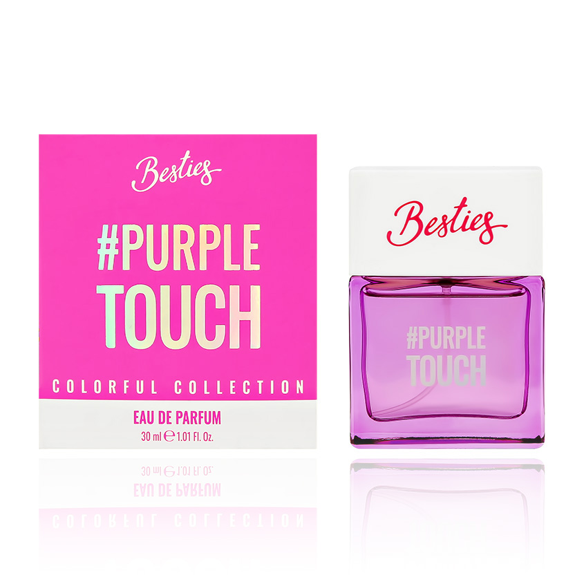Парфюмерная вода BESTIES COLORFUL purple touch 30 мл