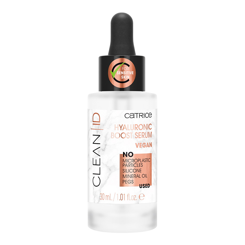

Сыворотка для лица CATRICE CLEAN ID с гиалуроновой кислотой