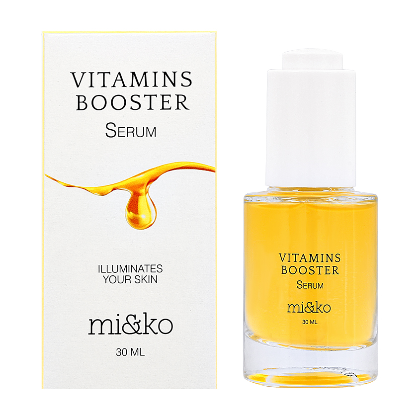 

Сыворотка для лица MI & KO Vitamins Booster для уставшей кожи 30 мл