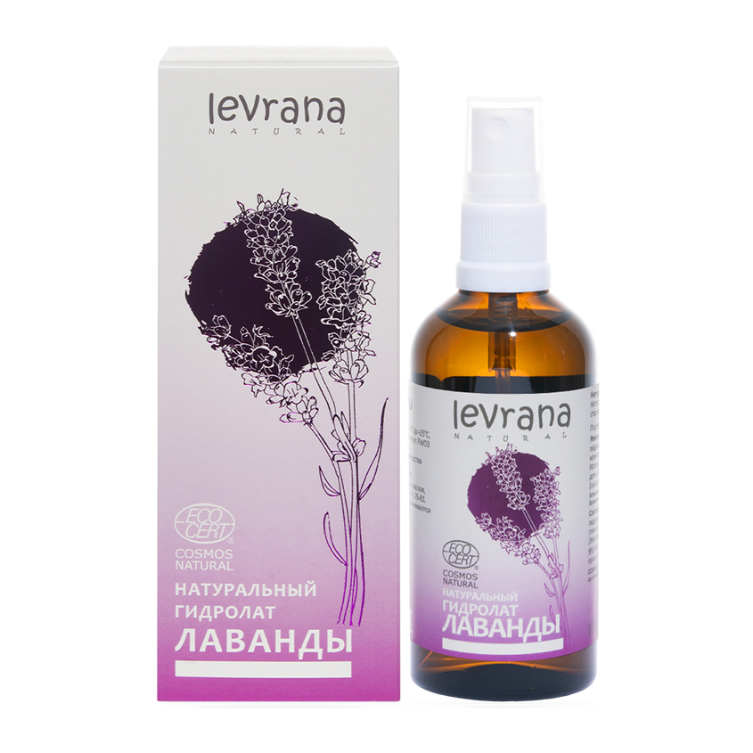 

Гидролат для лица LEVRANA NATURAL Лаванда натуральный 100 мл