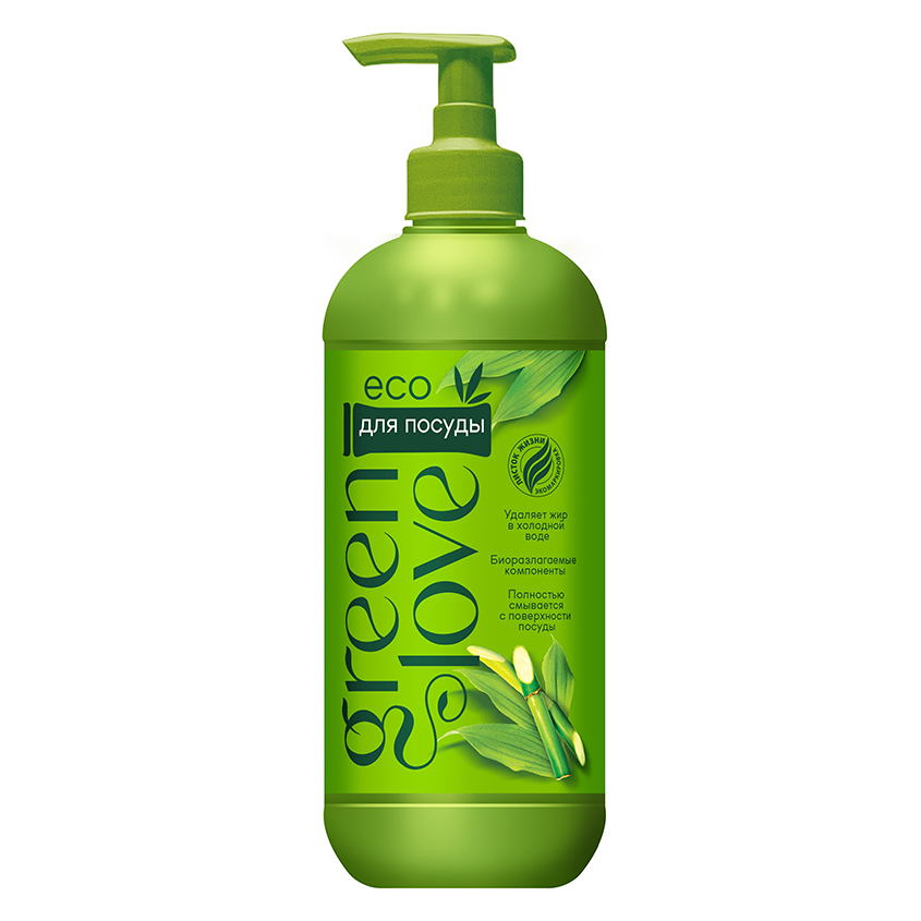

Средство для мытья посуды GREEN LOVE 500 мл