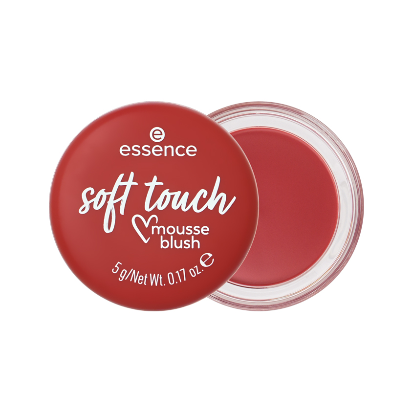 Румяна для лица ESSENCE SOFT TOUCH MOUSSE муссовые тон 40 Blushing berry