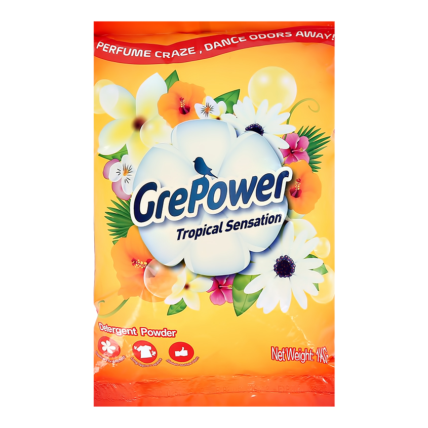 GREPOWER Средство для стирки GREPOWER с тропическим ароматом 1 кг